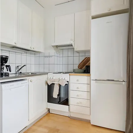 דירה Nordic Retreat, Private Sauna By Lapland Host רובניימי